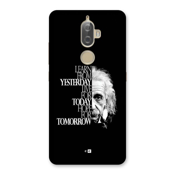 Learn From Yesterday Back Case for Lenovo K8 Plus