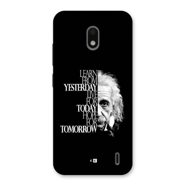 Learn From Yesterday Back Case for Nokia 2.2