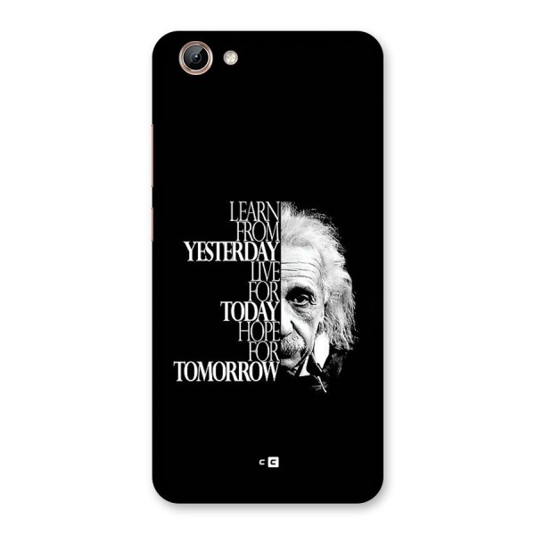 Learn From Yesterday Back Case for Vivo Y71i