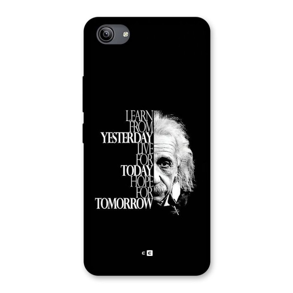 Learn From Yesterday Back Case for Vivo Y81i