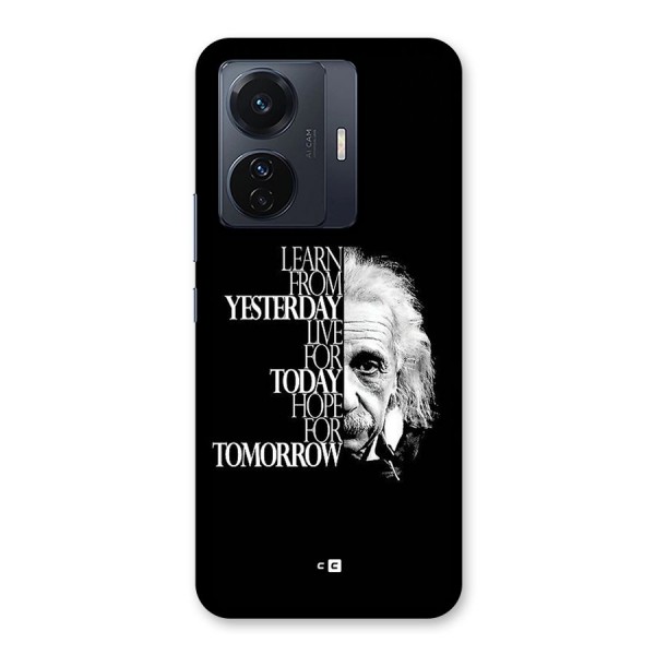 Learn From Yesterday Back Case for Vivo iQOO Z6 Pro