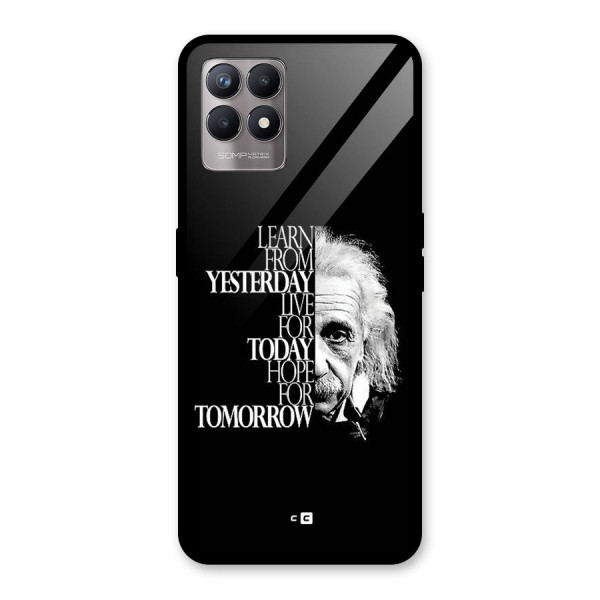 Learn From Yesterday Glass Back Case for Realme Narzo 50