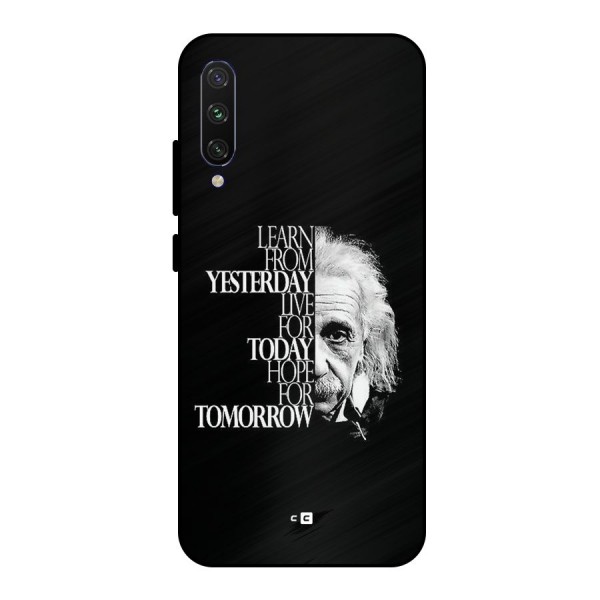 Learn From Yesterday Metal Back Case for Mi A3