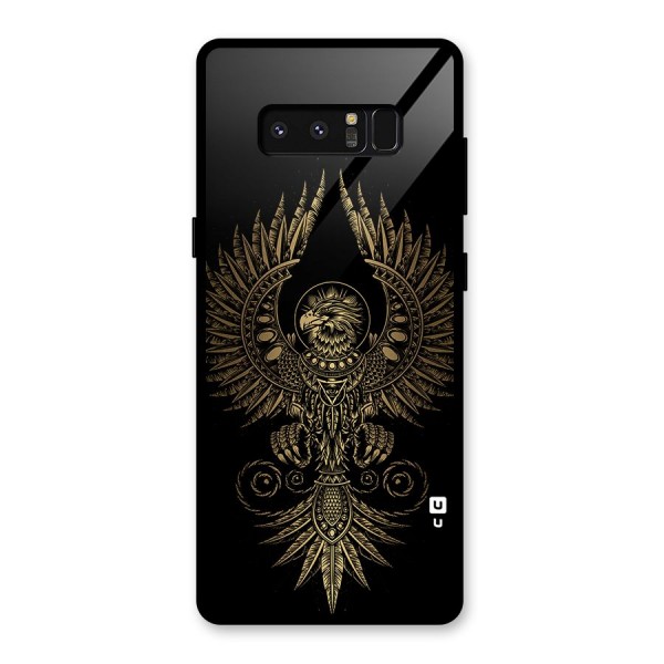 Legendary Phoenix Glass Back Case for Galaxy Note 8