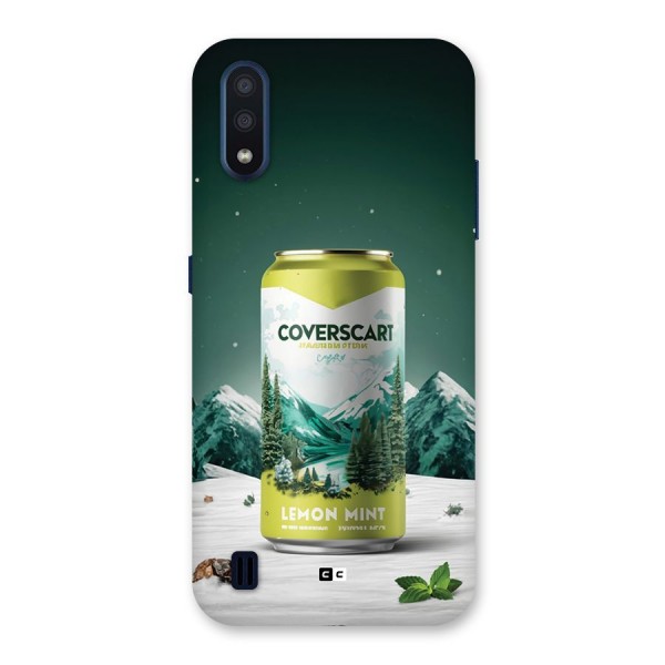 Lemon Mint Back Case for Galaxy M01