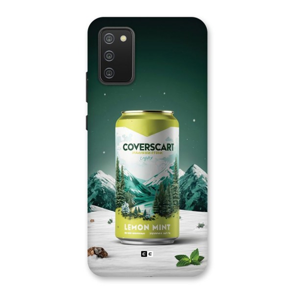 Lemon Mint Back Case for Galaxy M02s