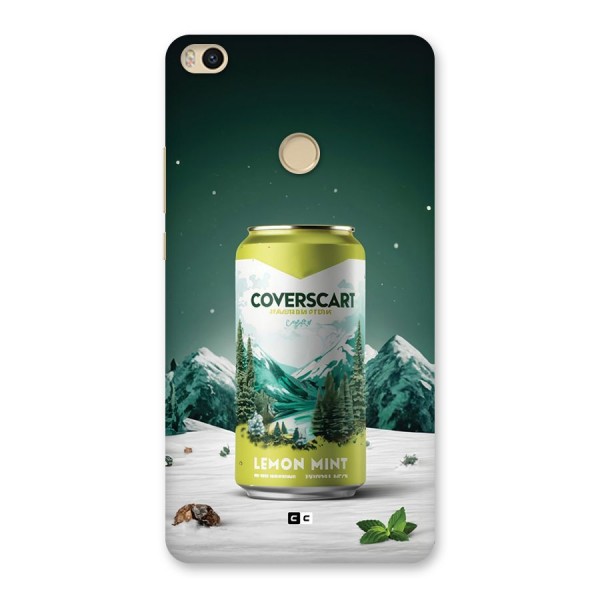 Lemon Mint Back Case for Mi Max 2