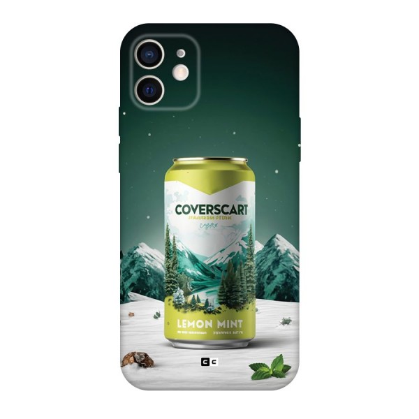 Lemon Mint Back Case for iPhone 12