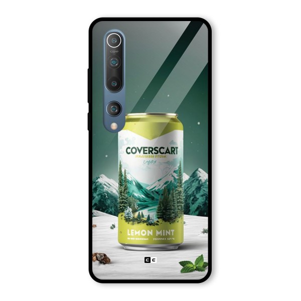 Lemon Mint Glass Back Case for Mi 10