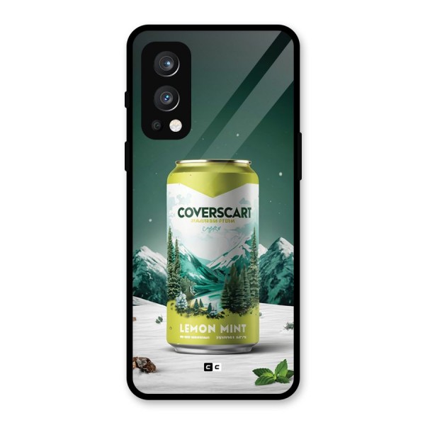 Lemon Mint Glass Back Case for OnePlus Nord 2 5G