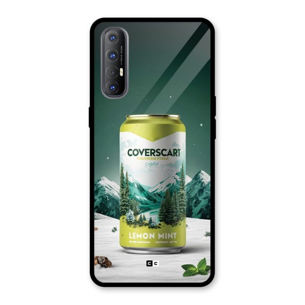 Lemon Mint Glass Back Case for Oppo Reno3 Pro