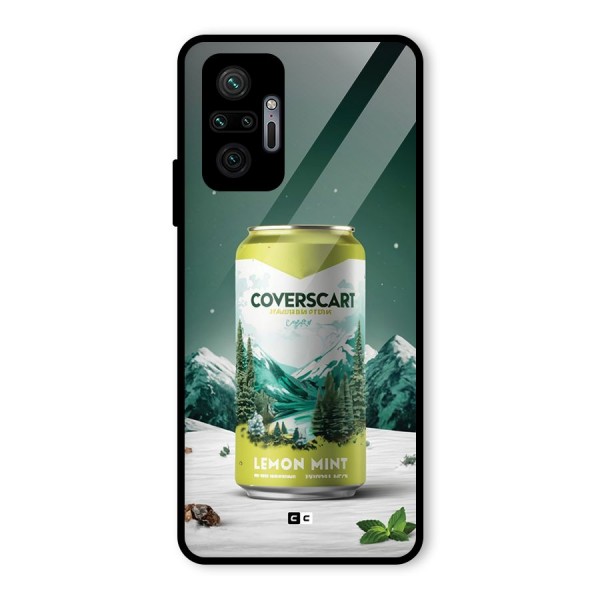 Lemon Mint Glass Back Case for Redmi Note 10 Pro Max