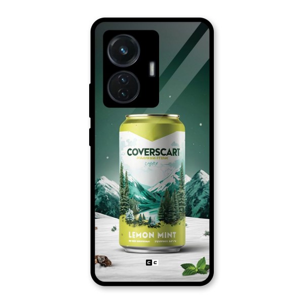 Lemon Mint Glass Back Case for iQOO Z6 44W