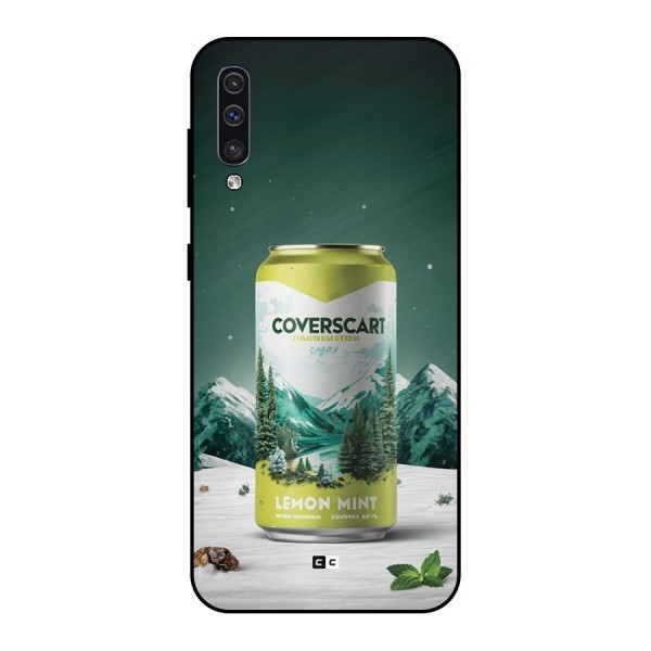 Lemon Mint Metal Back Case for Galaxy A30s