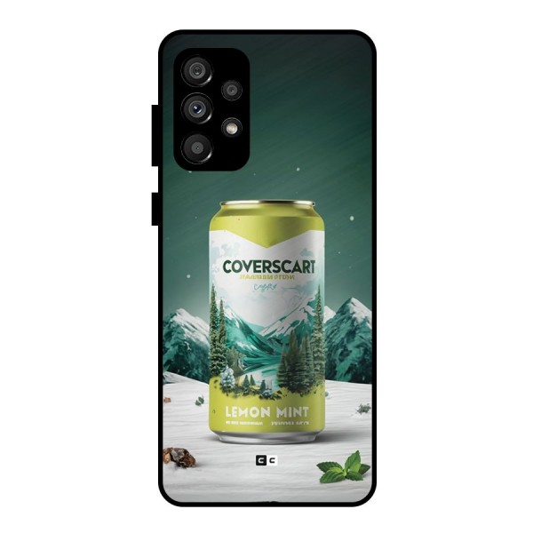 Lemon Mint Metal Back Case for Galaxy A73 5G
