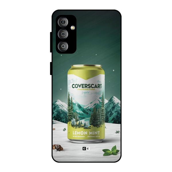Lemon Mint Metal Back Case for Galaxy F23