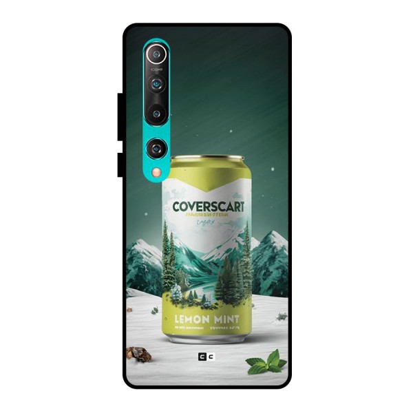 Lemon Mint Metal Back Case for Mi 10