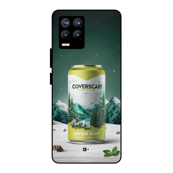 Lemon Mint Metal Back Case for Realme 8 Pro