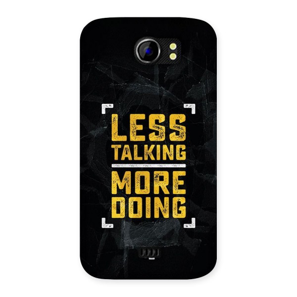 Less Talking Back Case for Canvas 2 A110