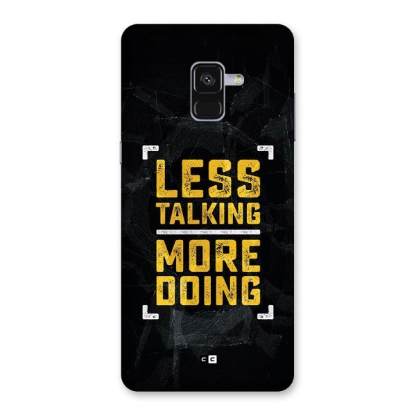 Less Talking Back Case for Galaxy A8 Plus