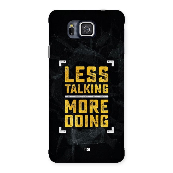 Less Talking Back Case for Galaxy Alpha