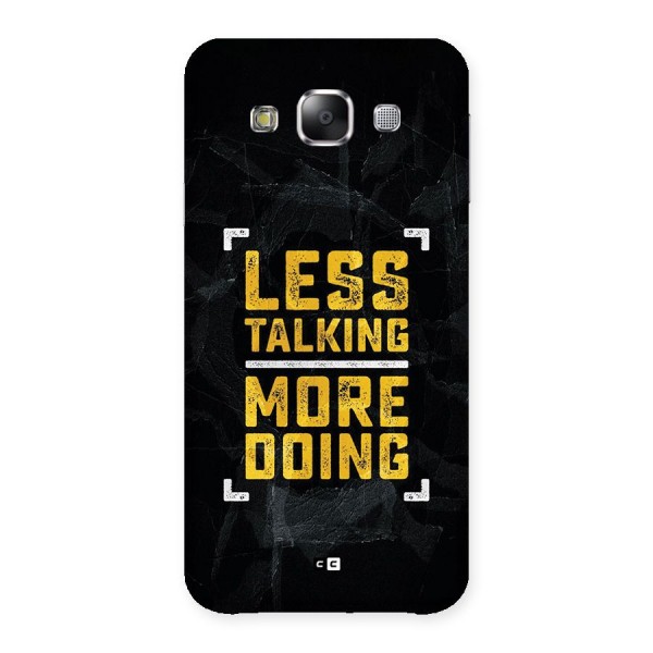 Less Talking Back Case for Galaxy E5