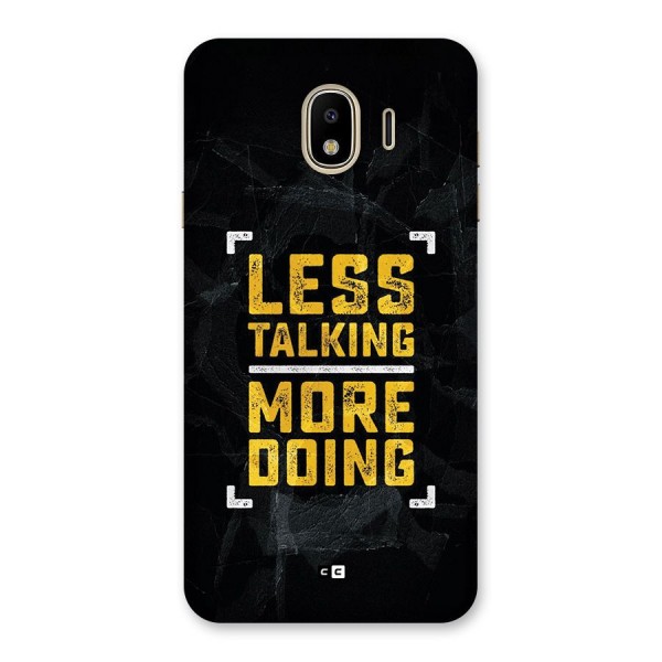 Less Talking Back Case for Galaxy J4
