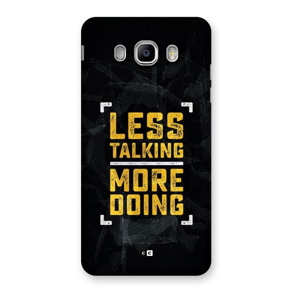 Less Talking Back Case for Galaxy J5 2016