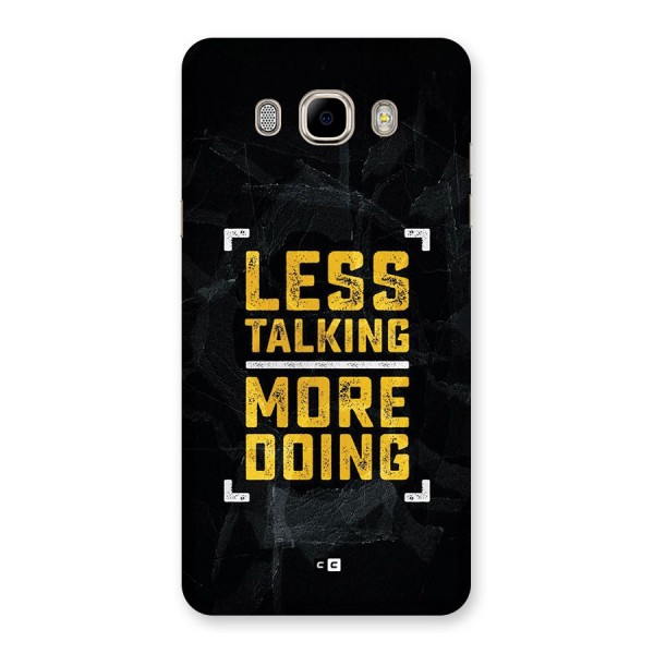 Less Talking Back Case for Galaxy J7 2016