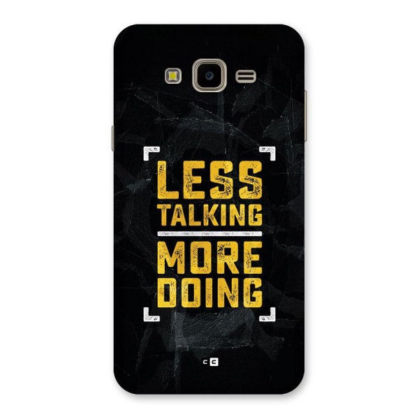 Less Talking Back Case for Galaxy J7 Nxt