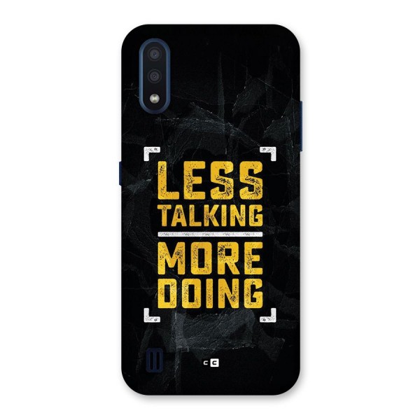 Less Talking Back Case for Galaxy M01