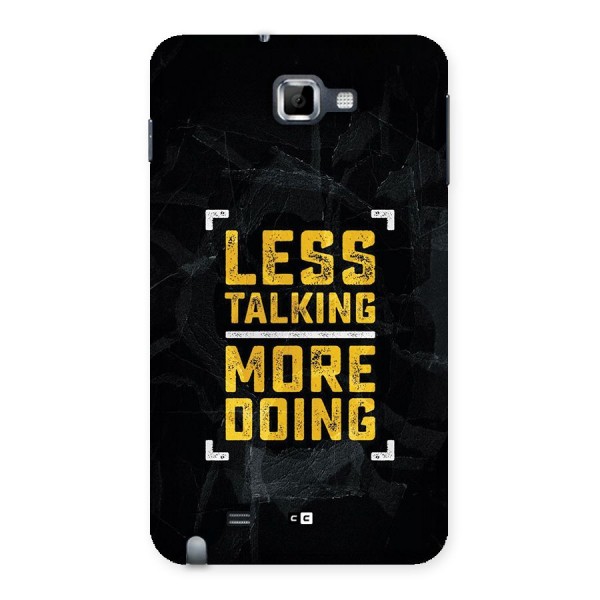 Less Talking Back Case for Galaxy Note