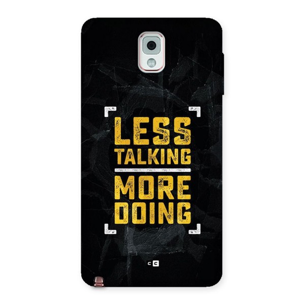 Less Talking Back Case for Galaxy Note 3