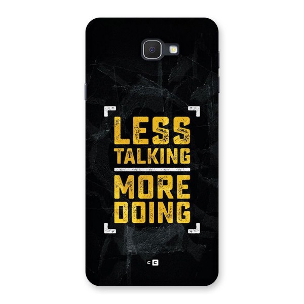 Less Talking Back Case for Galaxy On7 2016