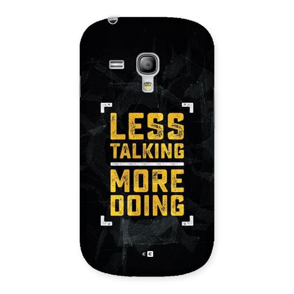Less Talking Back Case for Galaxy S3 Mini