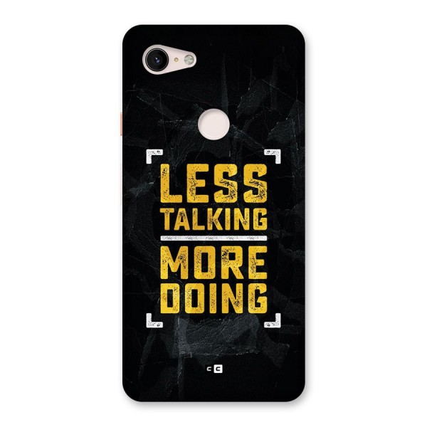 Less Talking Back Case for Google Pixel 3 XL
