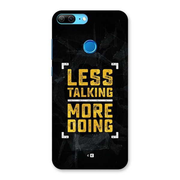 Less Talking Back Case for Honor 9 Lite