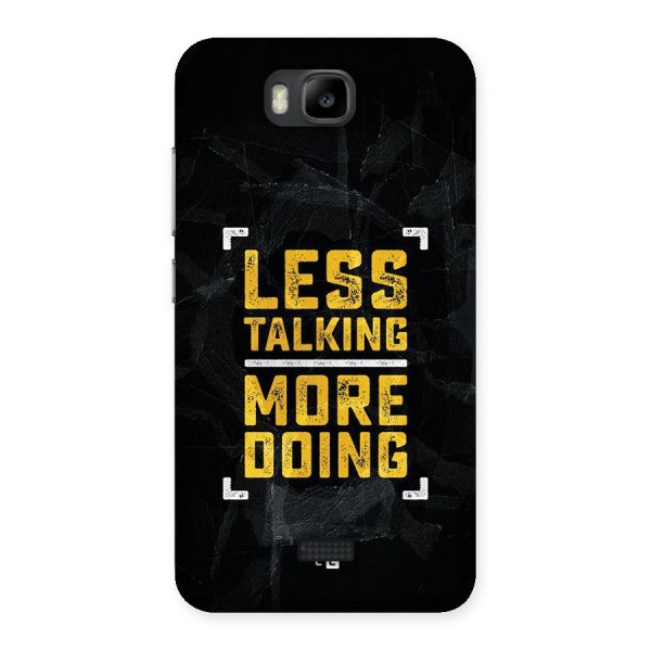 Less Talking Back Case for Honor Bee