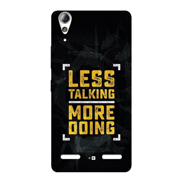 Less Talking Back Case for Lenovo A6000 Plus