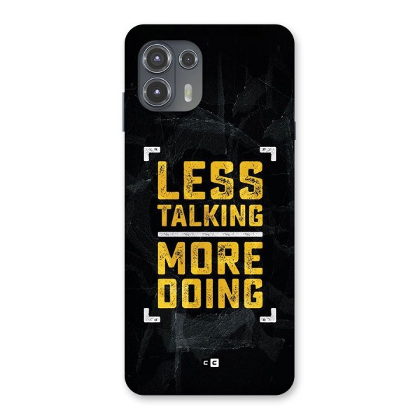 Less Talking Back Case for Motorola Edge 20 Fusion