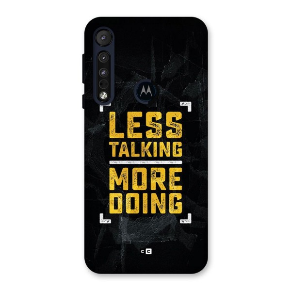 Less Talking Back Case for Motorola One Macro