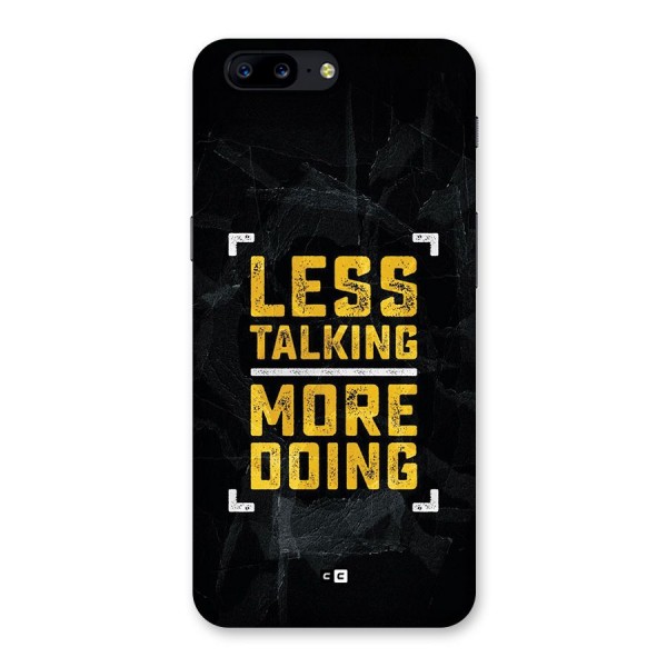 Less Talking Back Case for OnePlus 5