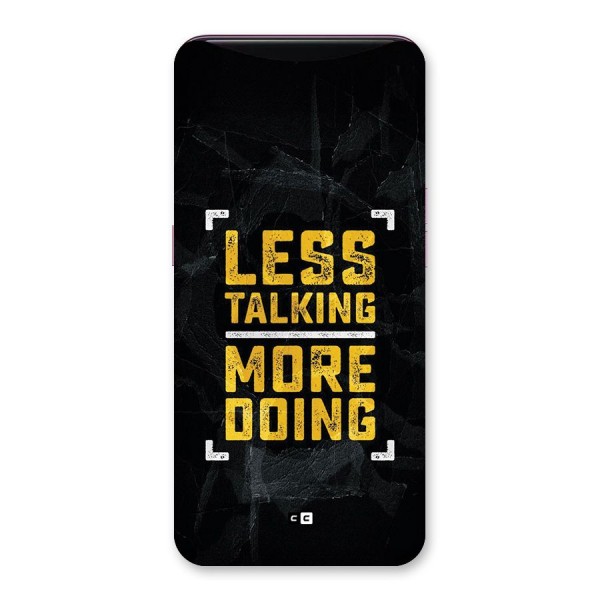 Less Talking Back Case for Oppo Find X