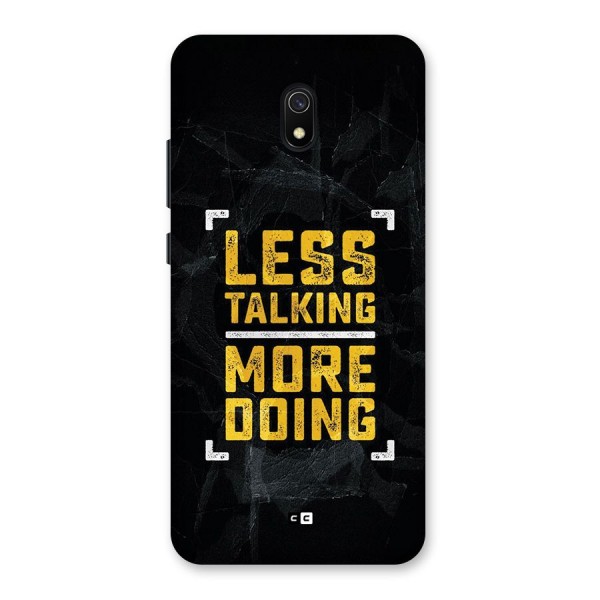 Less Talking Back Case for Redmi 8A
