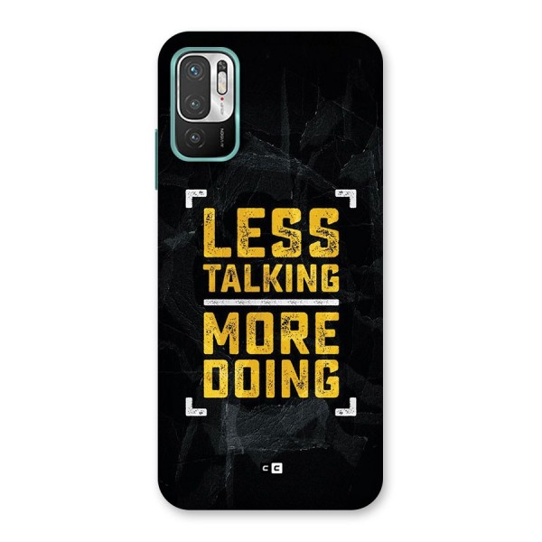 Less Talking Back Case for Redmi Note 10T 5G