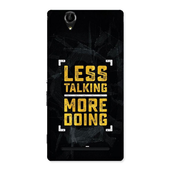 Less Talking Back Case for Xperia T2
