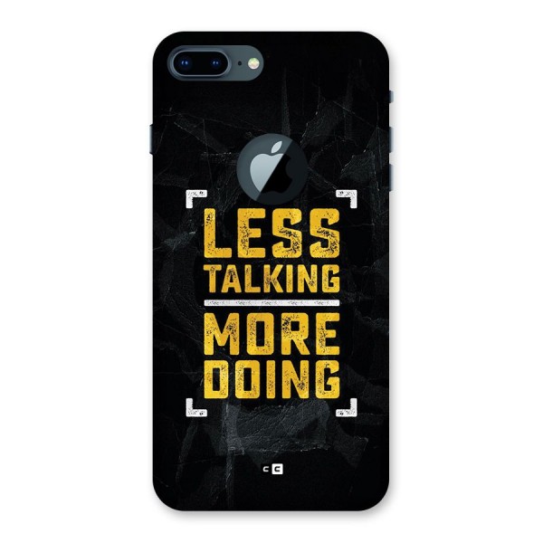 Less Talking Back Case for iPhone 7 Plus Logo Cut
