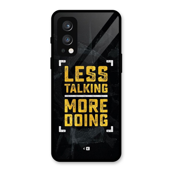 Less Talking Glass Back Case for OnePlus Nord 2 5G