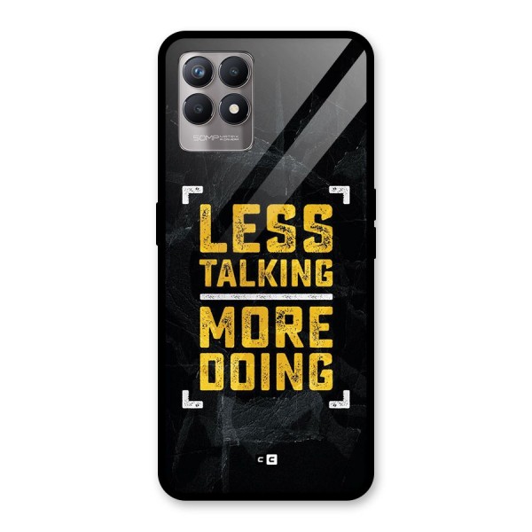 Less Talking Glass Back Case for Realme Narzo 50