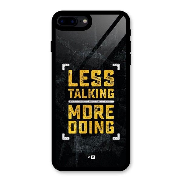 Less Talking Glass Back Case for iPhone 7 Plus
